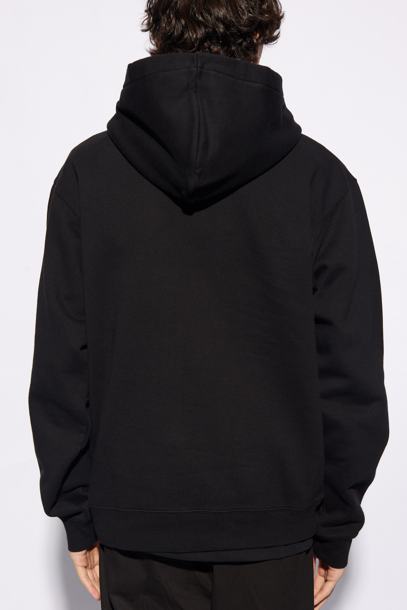 パーカー・フーディ JACQUEMUS Men Hoodies 245JS2472036 BLACK Jacquemus Hoodie with logo | Men's Clothing | Vitkac